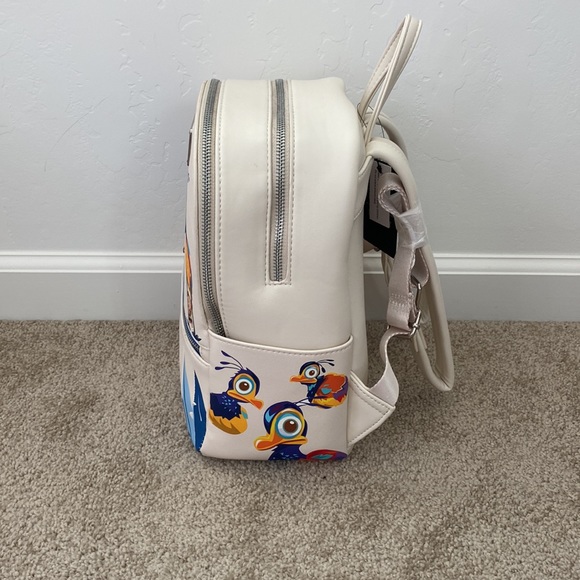 Loungefly Disney Pixar Up Russell & Kevin Mini Backpack Box Lunch Exclusive NWT - Picture 2 of 4